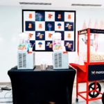 Branded Popcorn Cart and Slush Machines Corporate Event London
